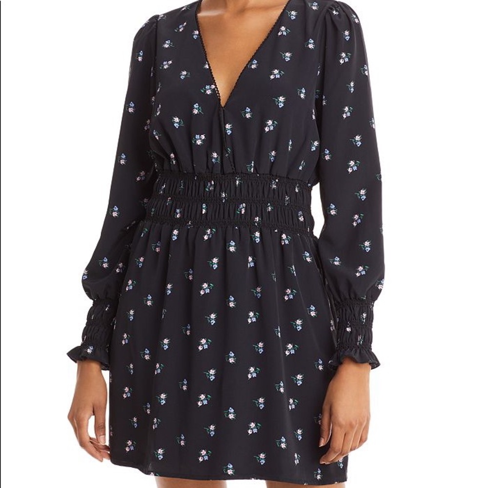 NWOT - Wayf long-sleeve dress with floral pattern